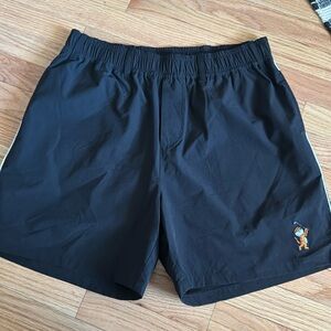 Men’s Malbon black Golf Shorts